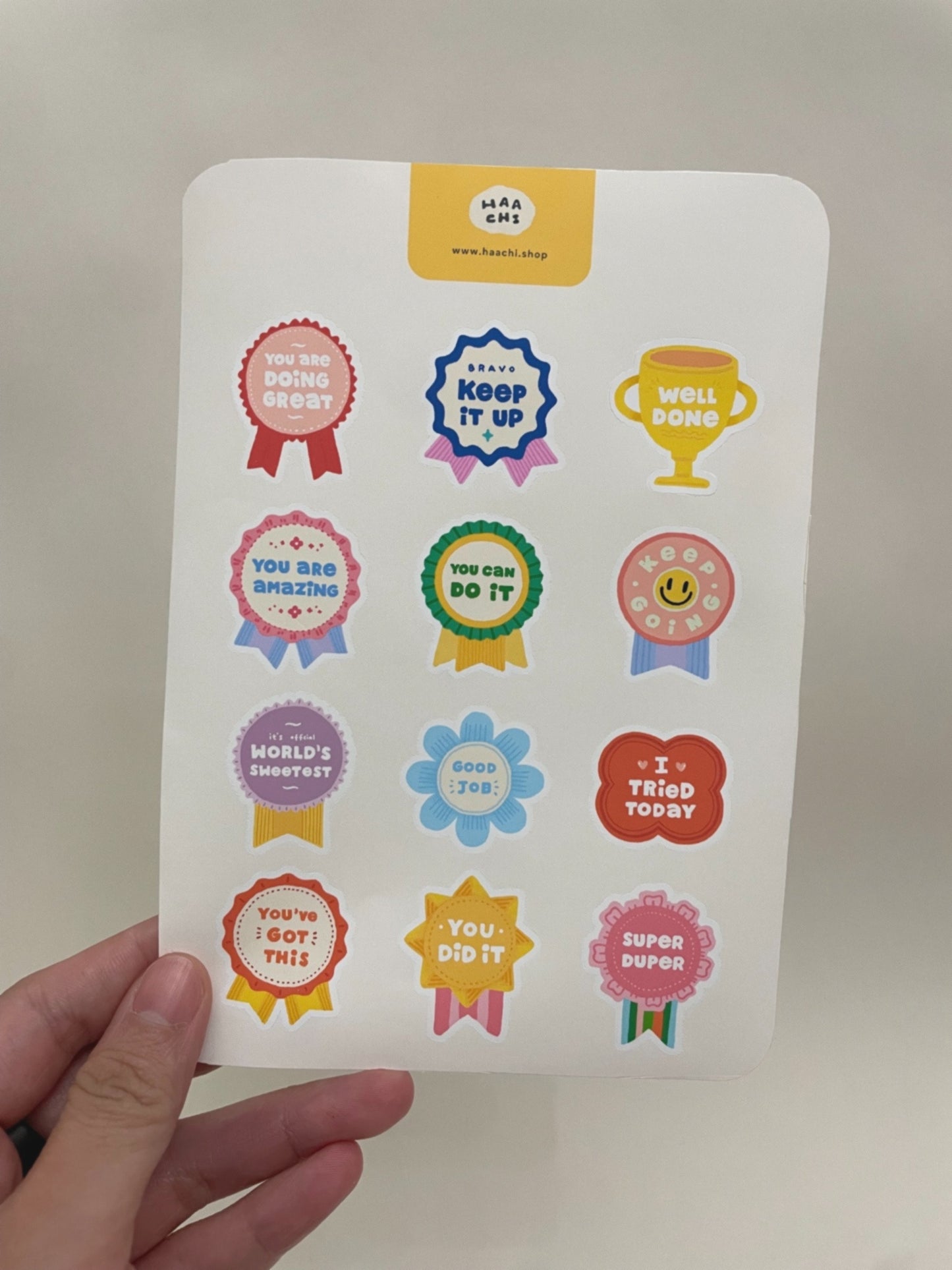 My Weekly Stickers – Reusable Kids Reward Chart