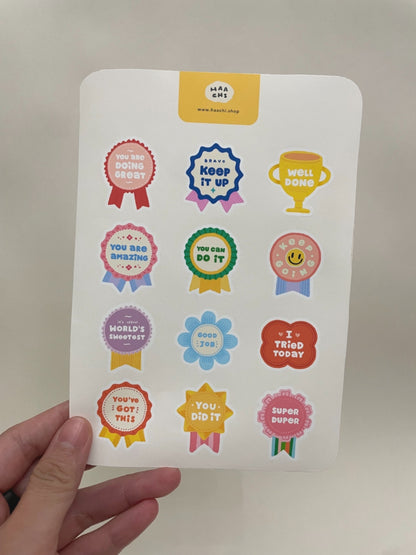 My Weekly Stickers – Reusable Kids Reward Chart