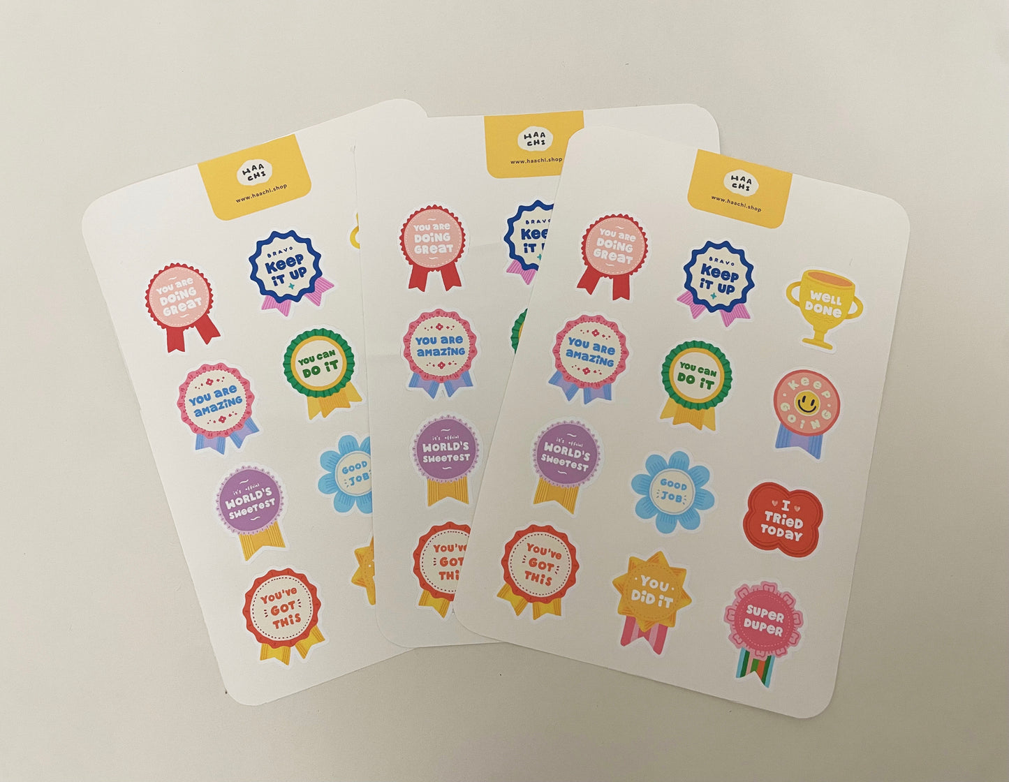 My Weekly Stickers – Reusable Kids Reward Chart