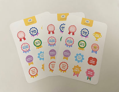 My Weekly Stickers – Reusable Kids Reward Chart