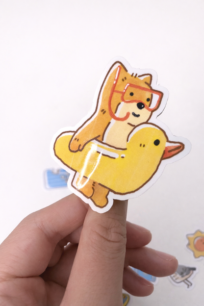 Summer Sunshine - Four Seasons Sticker Set (11 pieces)