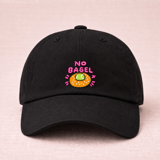 "No Bagel" - tennis hat