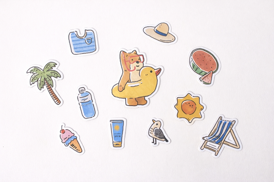 Summer Sunshine - Four Seasons Sticker Set (11 pieces)