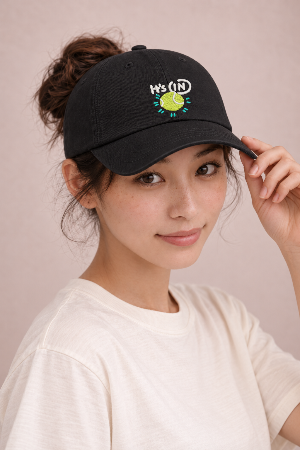 "It's in" - Tennis hat
