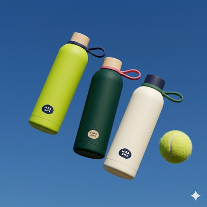 Haachi Collection - 24 oz Insulated Water Bottle for Sport