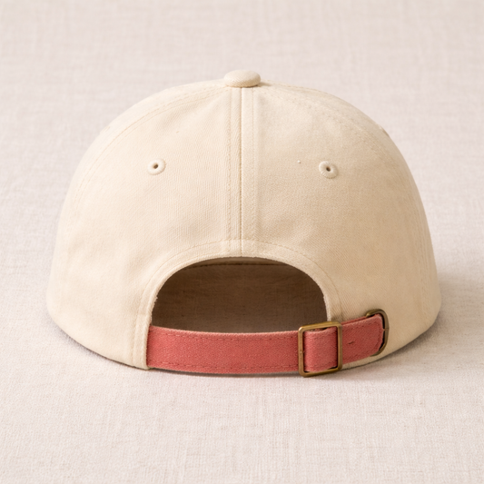 Sunday Cap - Coral Red