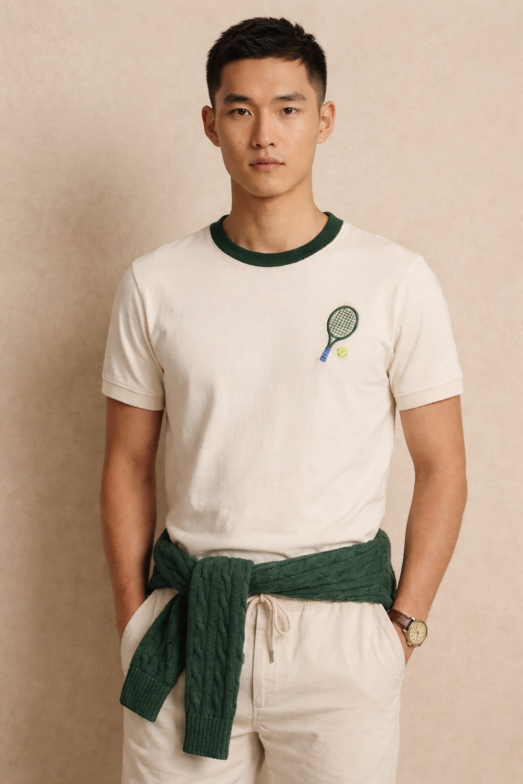 Sunday Tee — Heritage Green