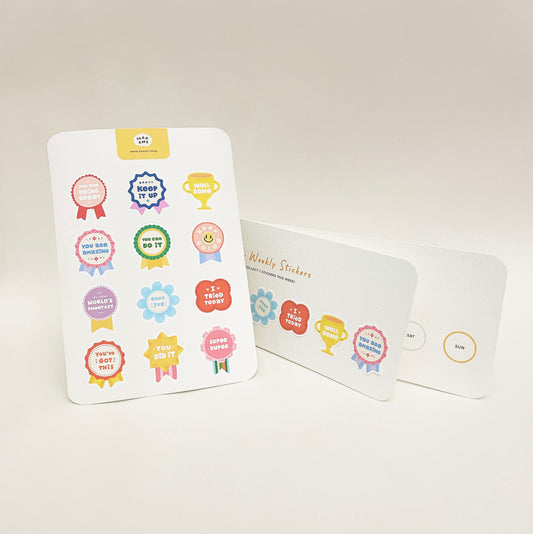 My Weekly Stickers – Reusable Kids Reward Chart