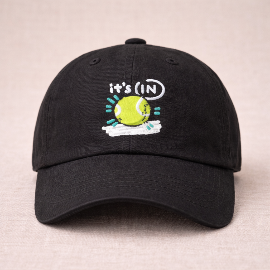 "It's in" - Tennis hat