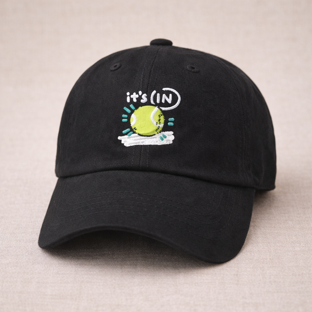 "It's in" - Tennis hat