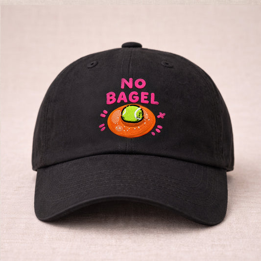 "No Bagel" - tennis hat